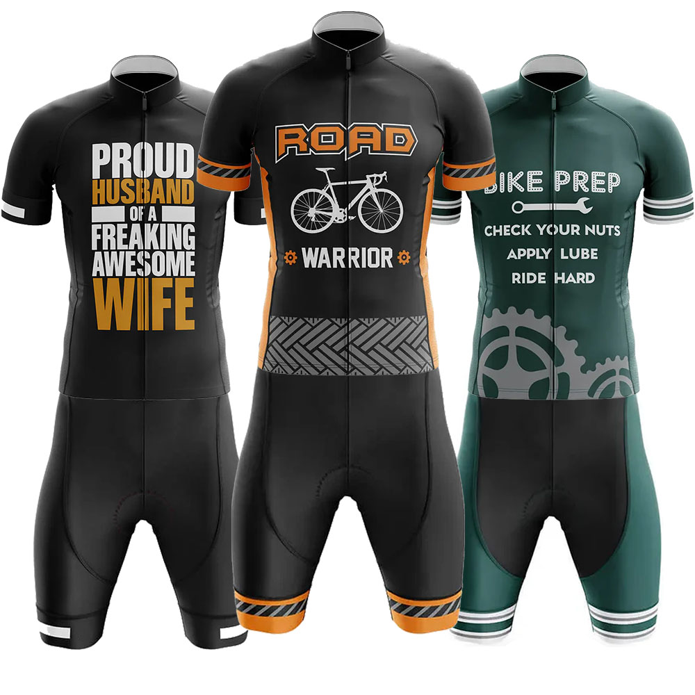 Mountain Biking Pants For Men - Road Warrior Fietskleding Uniform Jersey Heren