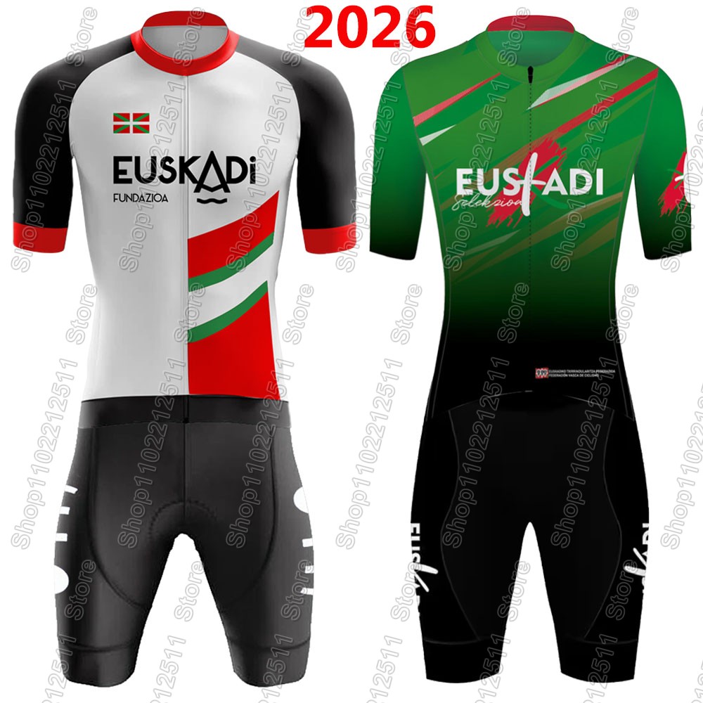 Mountain Biking Pants For Men - Euskadi Team Wielertrui 2026 Set Zomer
