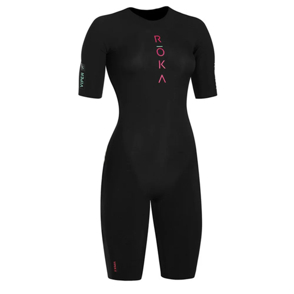 Mountain Biking Jumps - Roka Dames Trisuit Triatlon Badhuid Zomer