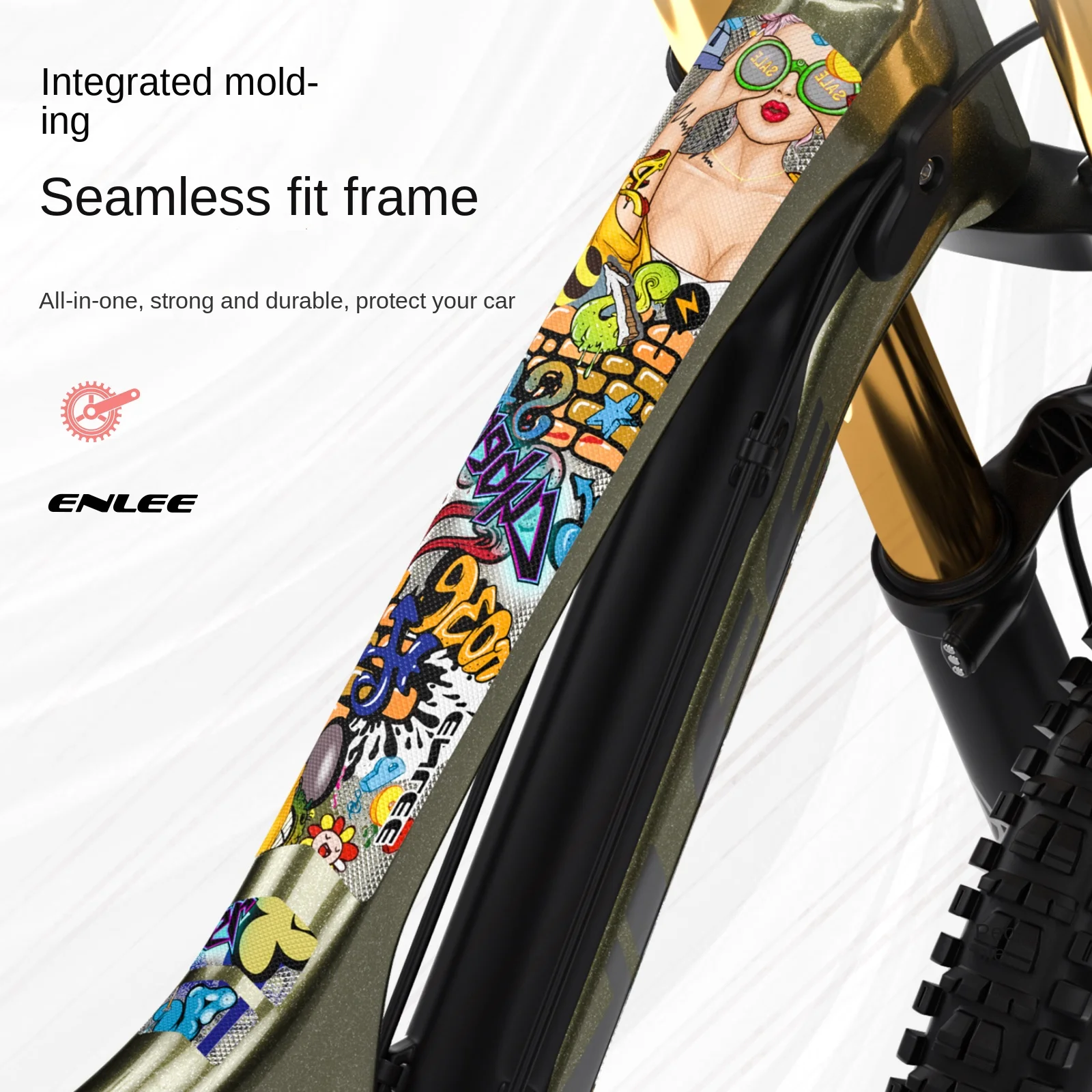 Mountain Biking Colorado - Enlee Fiets Bescherming Film Mountainbike 3M