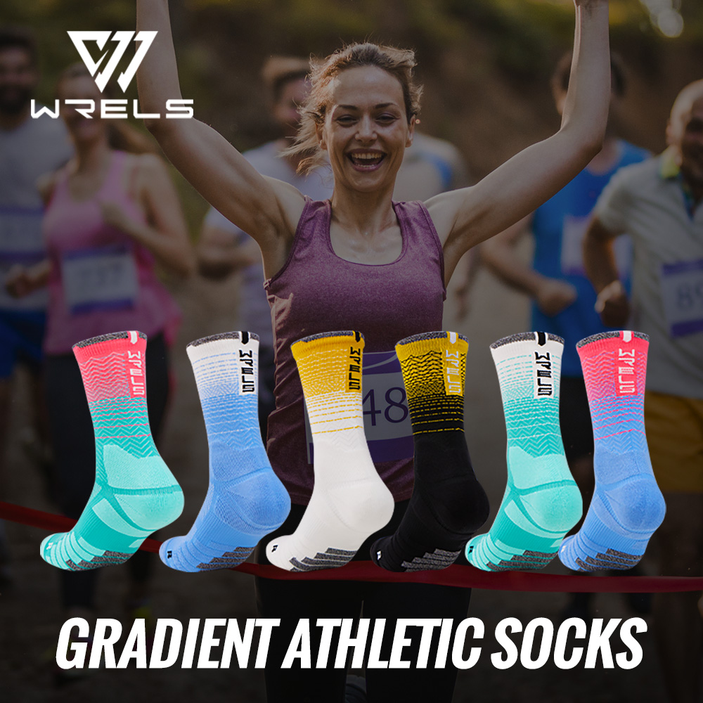 Mountain Biking Socks - WRELS 1/2/3 Gedempte Sport Atletische Sokken