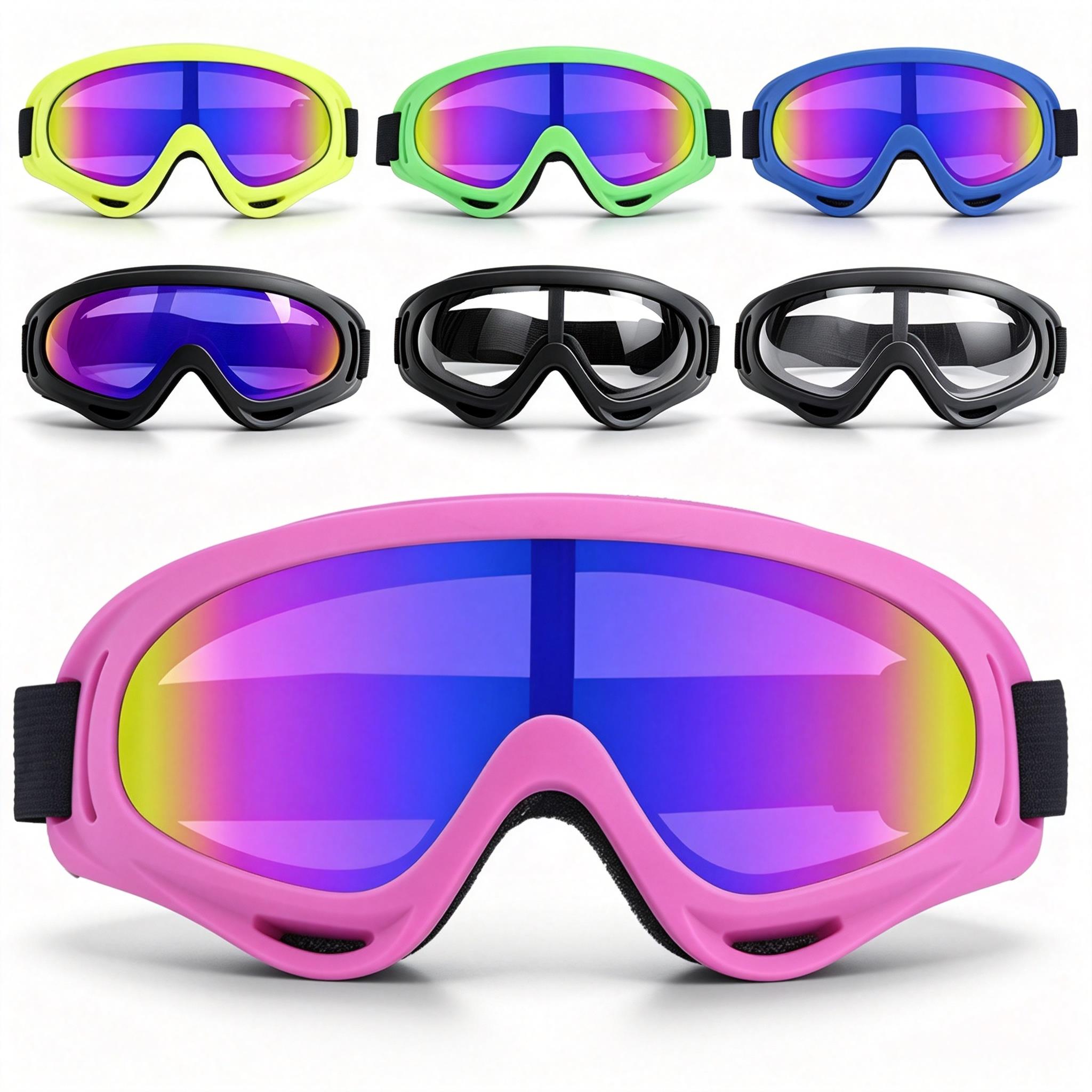 Mountain Biking Game - Anti-condens skibril voor freestyle skiën, sneeuwscooterrijden,