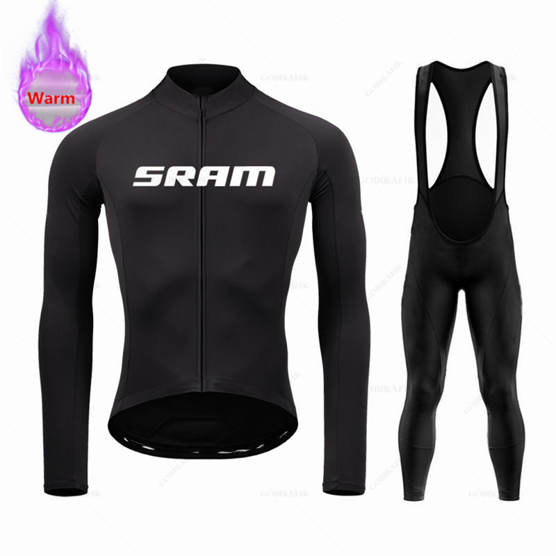 Mountain Biking Pants For Men - Sram Team Winter Met Lange Mouwen