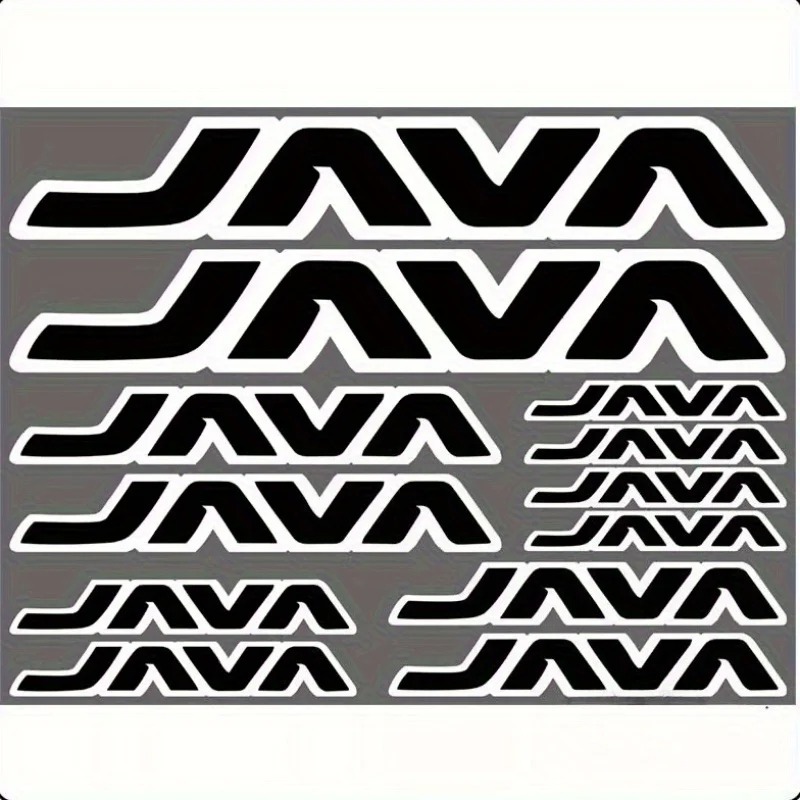 1 set JAVA fietsframe stickers - Mountain Biking Colorado recensie en prijs