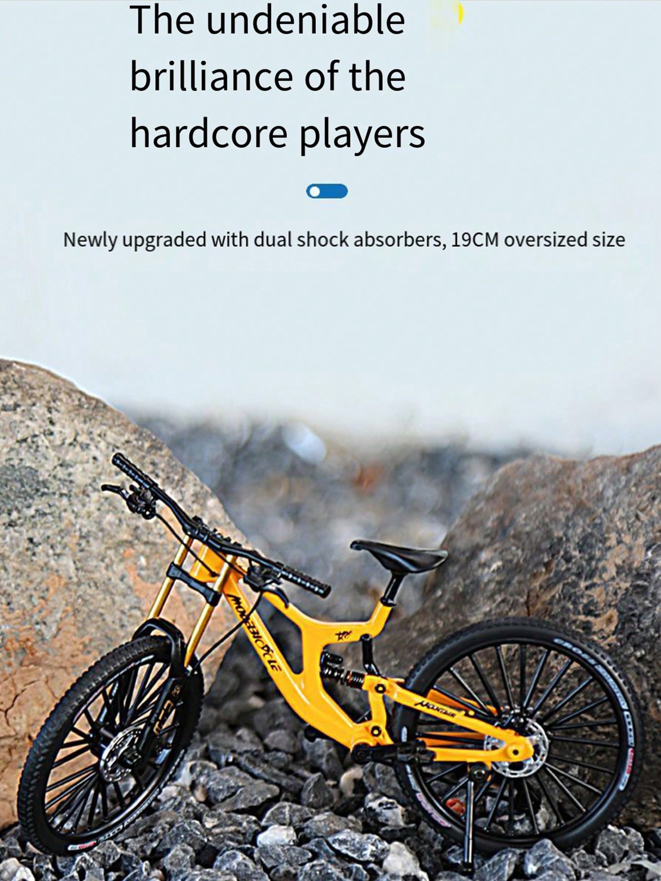 Geüpgradete mountainbike met d - Mountain Biking Game recensie en prijs