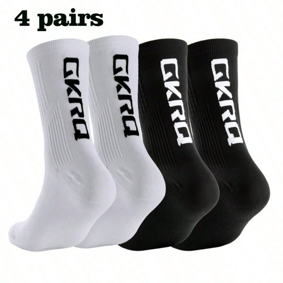 4 paar nieuwe stijl fietssokke - Mountain Biking Socks recensie en prijs