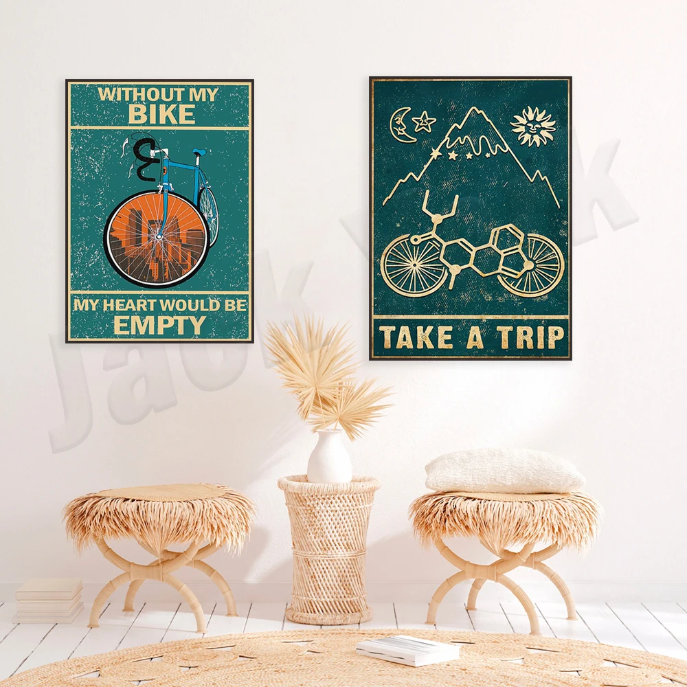 Mountainbike print, mountainbi - Mountain Biking Europe recensie en prijs