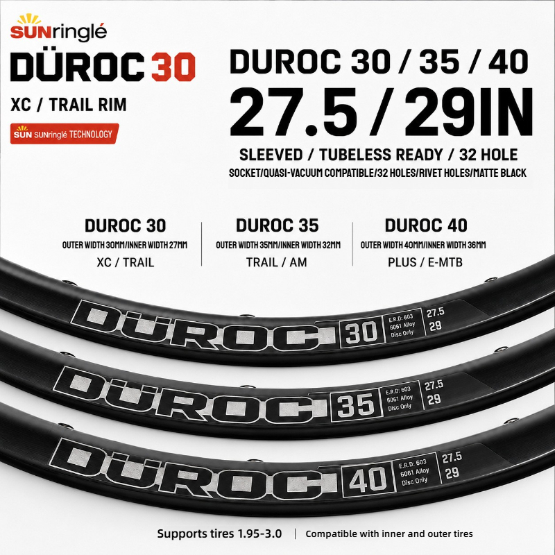 DUROC 30 35 40 MTB Velg 27.5 2 - Mountain Biking Xc recensie en prijs