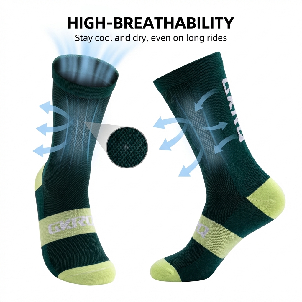 2025 Nieuwe Fietssokken Fiets  - Mountain Biking Socks recensie en prijs